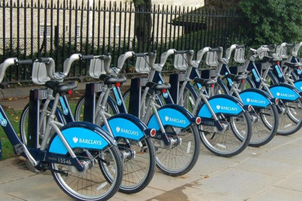 Aplicativos de compartilhamento de bicicletas