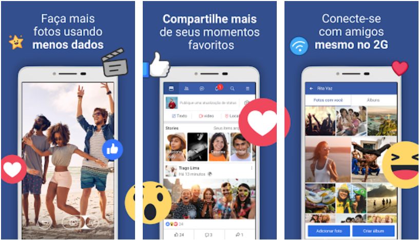 aplicativo lite facebook
