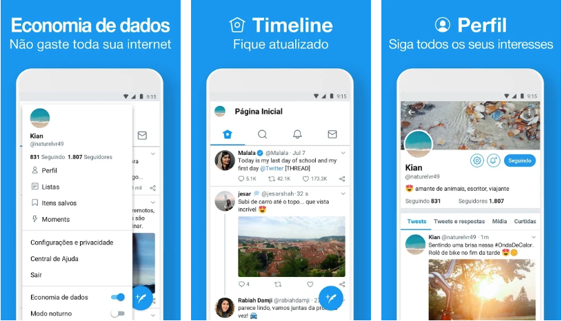 aplicativo lite twitter