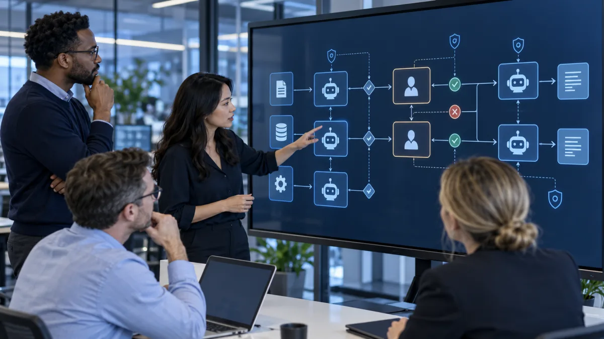 Equipes de tecnologia e operação revisam permissões de agentes de IA